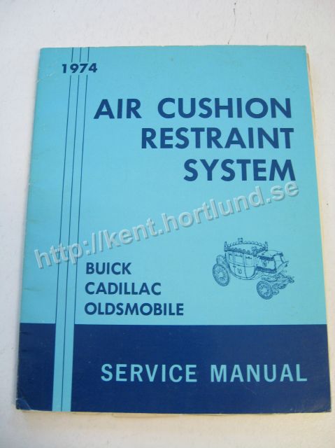 1974 Fisher Air Cushion Restraint System Service Manual