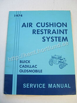 1974 Fisher Air Cushion Restraint System Service Manual