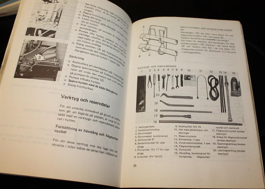 1977 Scania LB 81, LB 86, LB 111 Instruktionsbok - 2