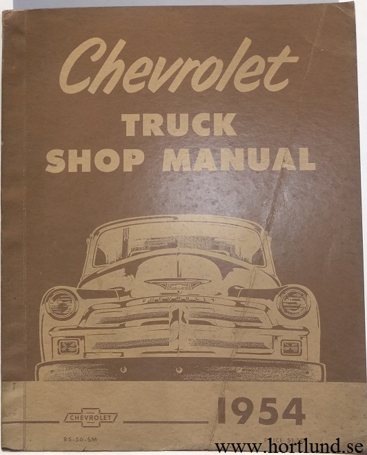 1954 Chevrolet Truck Shop Manual