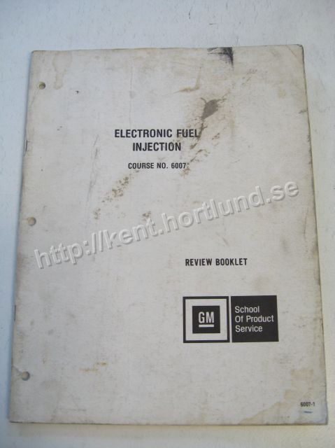 1975 GM Electronic Fuel Injection Cadillca Seville, Opel, Cosworth Vega