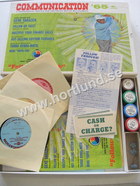 1965 Chevrolet Communication  June Follow Through Innehåller Filmrullar samt Skivor