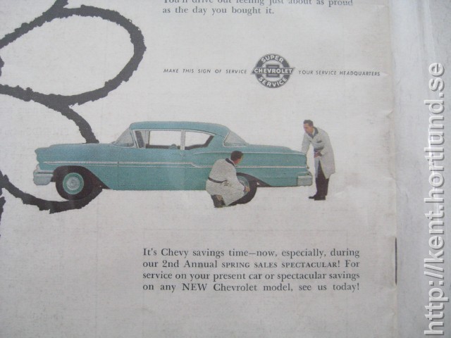 1959 Chevrolet Friends kundtidning