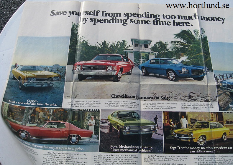 1971 Chevrolet Stor Försäljningsfolder - 2