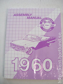 1960 Chevrolet Assembly Manual