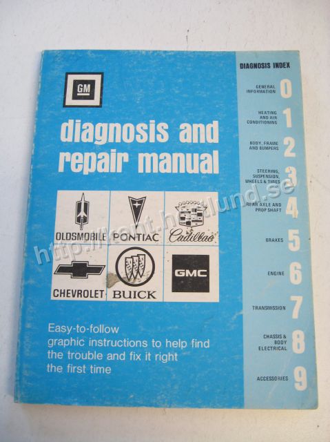 1977 GM Diagnosis and Repair Manual