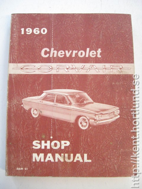 1960 Chevrolet Corvair Shop Manual