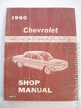 1960 Chevrolet Corvair Shop Manual
