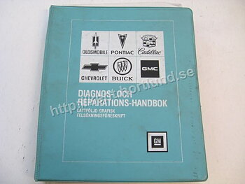 1979 GM Diagnos och reparations-handbok  Svensk