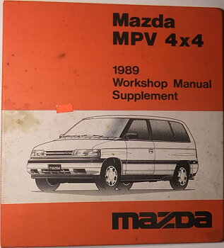 1989 Mazda MPV 4x4 Pärm