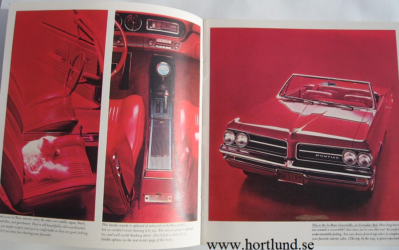 1964 Pontiac Tempest broschyr - 2