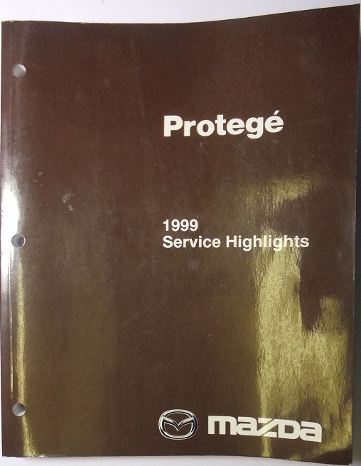 1999 Mazda Protege /  323 Verkstadshandbok