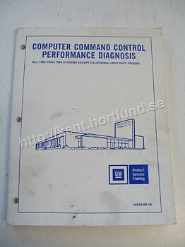 1982-1984  GM Product Service Training Computer Command Control Performance Diagnosis