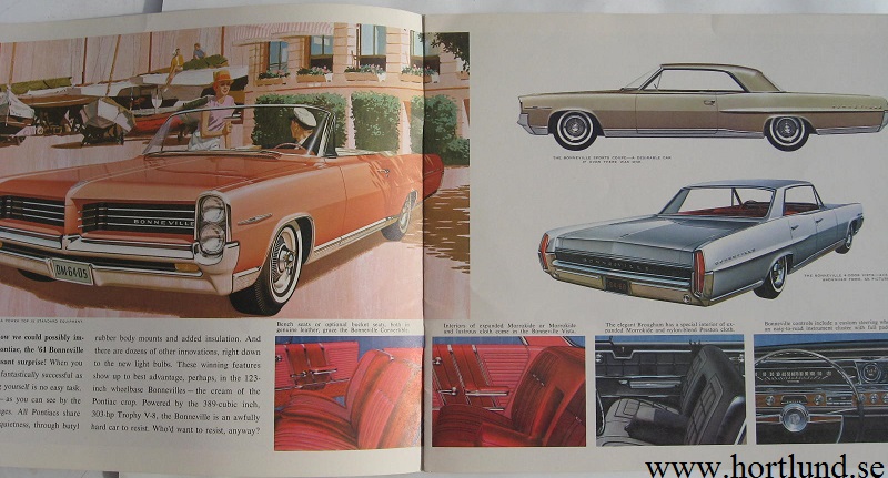 1964 Pontiac broschyr - 2
