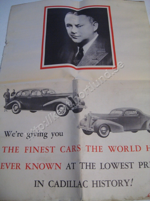1936 Cadillac La Salle Brochure