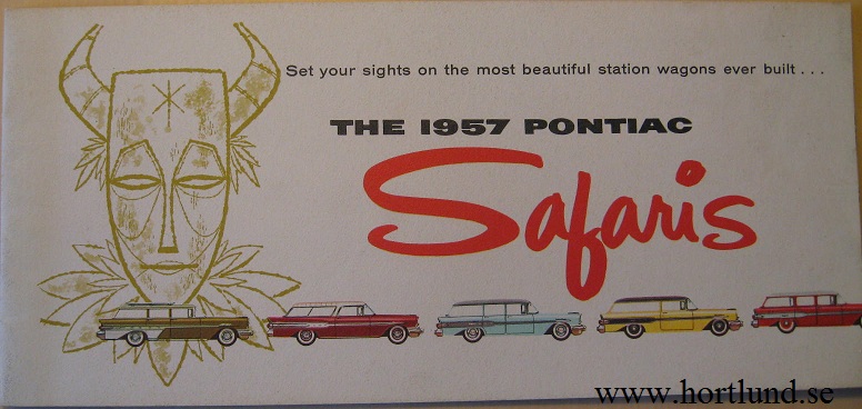 1957 Pontiac Safaris broschyr