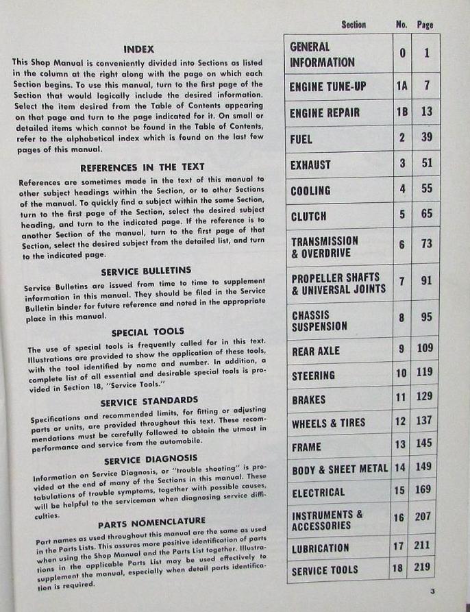 1951 - 1953 Henry J Shop Manual original - 3