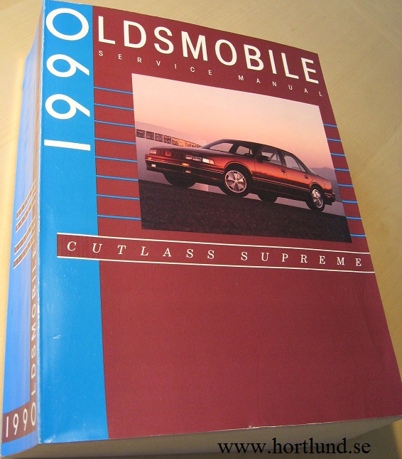 1990 Oldsmobile Cutlass Supreme Service Manual