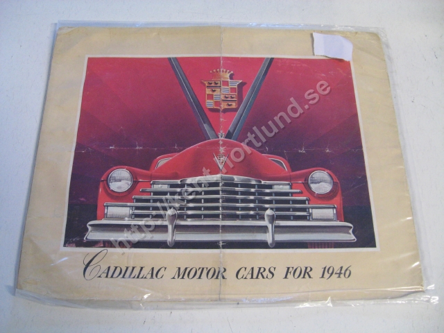 1946 Cadillac broschyr - 2