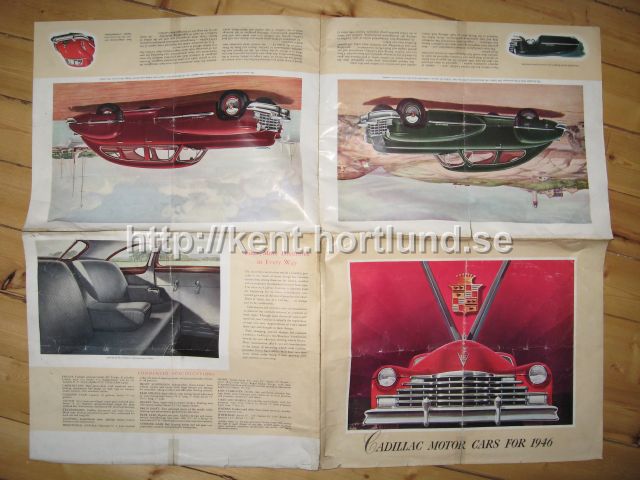1946 Cadillac broschyr - 3