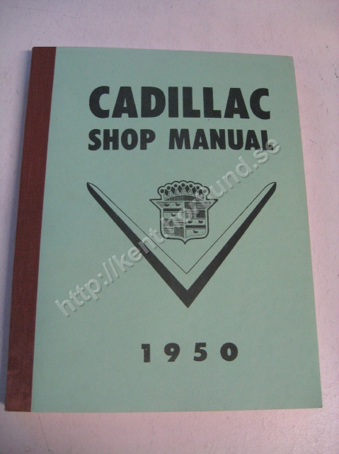 1950 Cadillac Shop manual