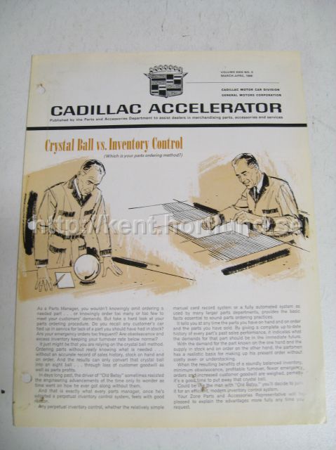 1966 Cadillac Accelerator March-April 1966