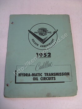 1952 Cadillac Hydra-matic transmission oil circuits