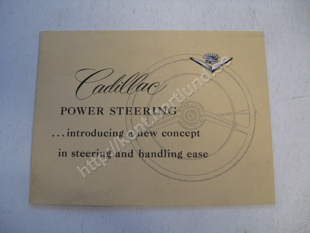 1952 Cadillac försäljningsbroschyr