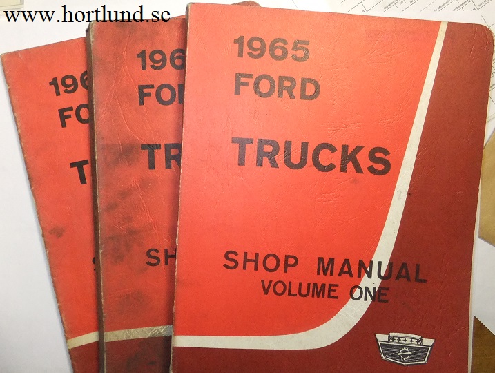 1965 Ford Truck Shop Manual