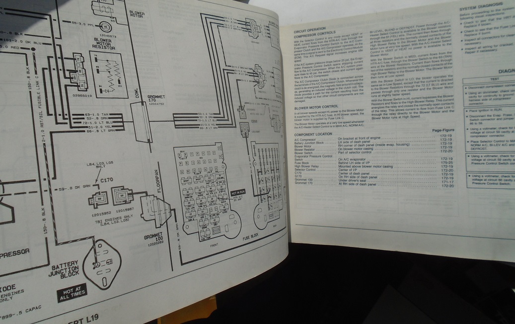 1989 GMC Light Duty Truck G Models Electrical Diagrams & Diagnosis - 3