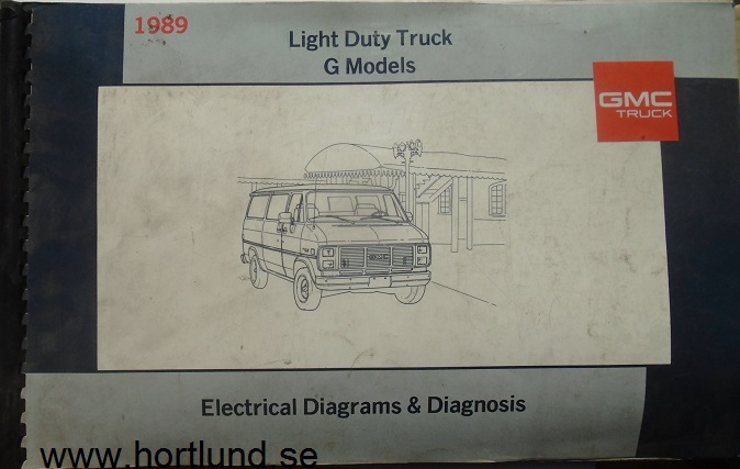 1989 GMC Light Duty Truck G Models Electrical Diagrams & Diagnosis