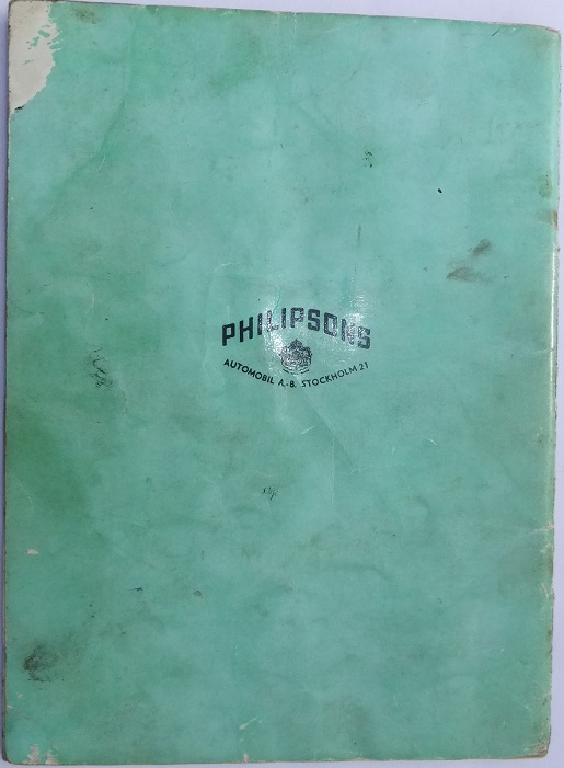 1959 Mercedes-Benz 190 Instruktionsbok - 2