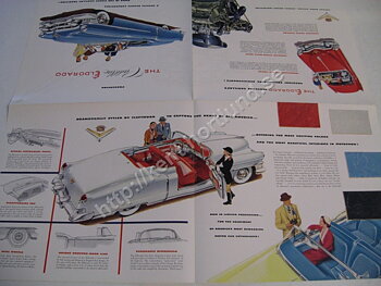 1953 Cadillac Eldorado försäljningsfolder