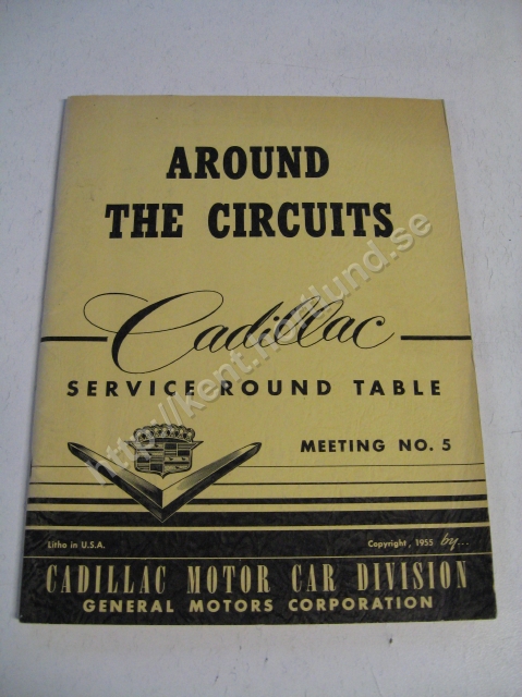 1955 Cadillac Service round table no. 5