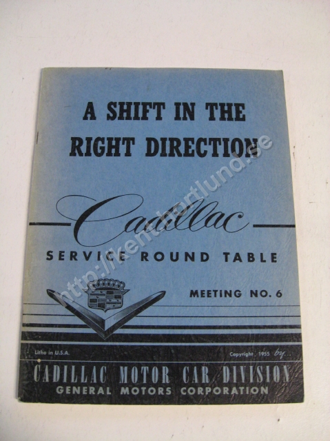 1955 Cadillac Service round table no. 6