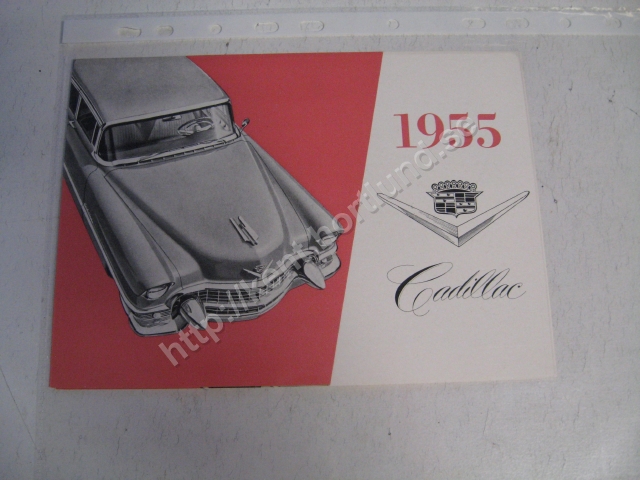 1955 Cadillac broschyr svensk