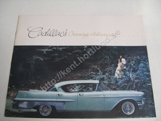 1957 Cadillac Försäljningsbroschyr