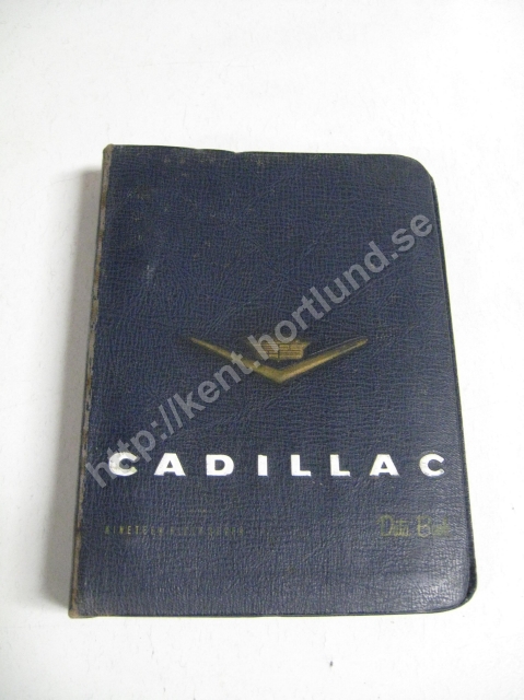 1957 Cadillac Data Book