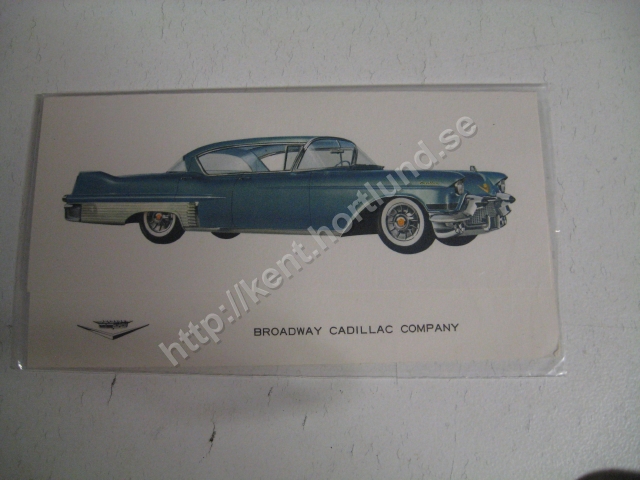 1957 Cadillac 60-Special Försäljningsbroschyr