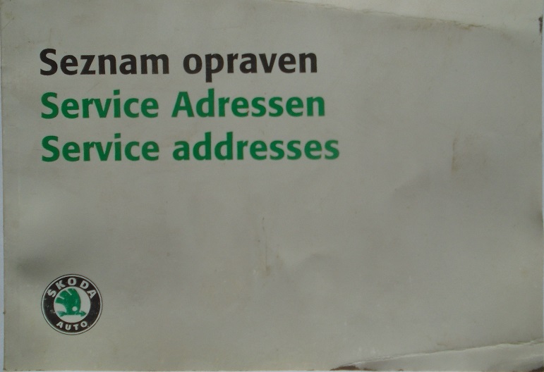1998 Skoda Serviceadresser