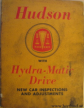 1951 Hudson with Hydra-Matic Drive Adjustments