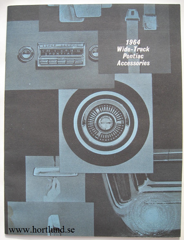 1964 Pontiac Accessories broschyr alla modeller