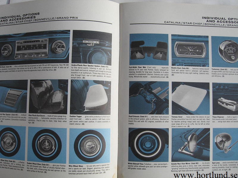 1964 Pontiac Accessories broschyr alla modeller - 2