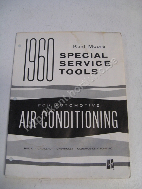 1960 Kent-Moore Special Service Tools för GM