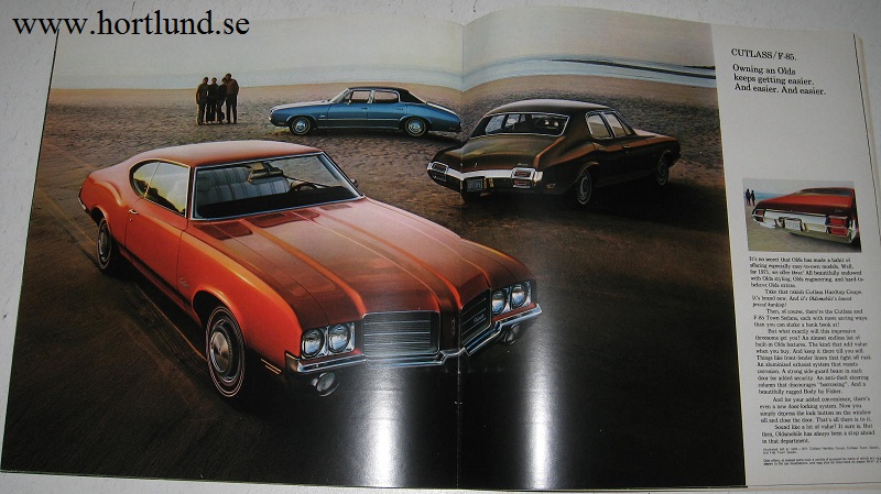 1971 Oldsmobile lyx broschyr - 3