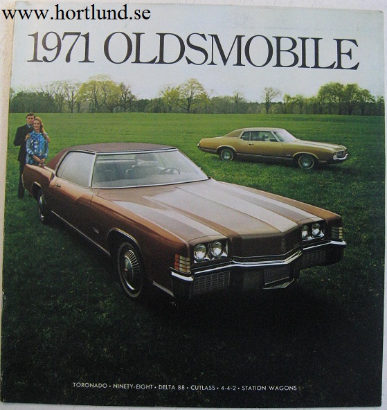1971 Oldsmobile lyx broschyr