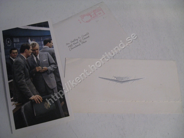 1960 Cadillac service invitation