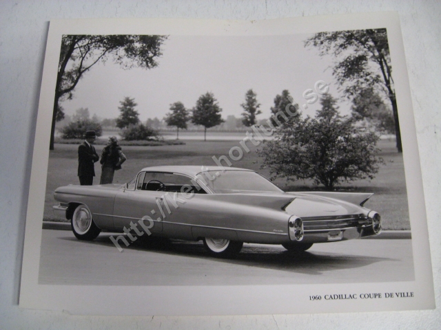 1960 Cadillac Coupe De Ville Press release photo