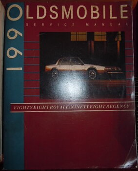 1990 Oldsmobile Eighty-Eight Royale och Ninety-Eight Regency Service Manual
