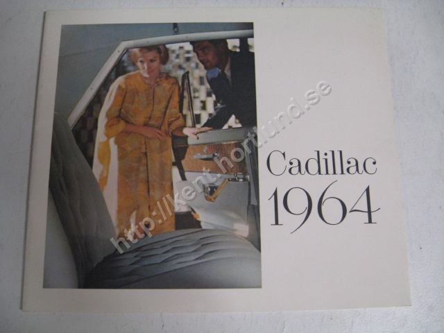 1964 Cadillac Broschyr